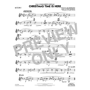 Christmas Time Is Here - Alto Sax 1